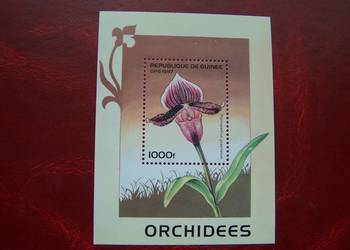 Gwinea 1997  MNH Flora Kwiaty Orchidea