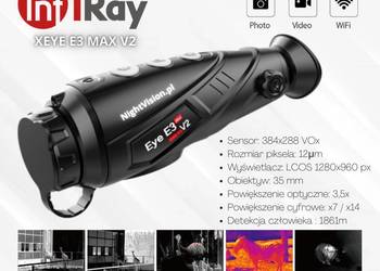 Kamera Termowizyjna TERMOWIZOR E3MAX INFIRAY XEYE E3 MAX V3