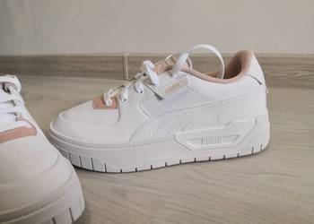 Nowe buty PUMA Cali Dream 39 25cm białe różowe pudrowy róż
