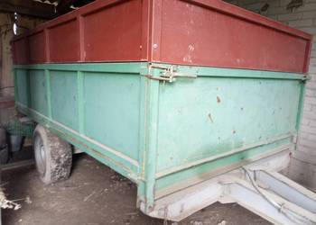 Przyczepa wywrotka 4t jednoosiowa