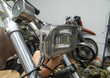 Harley Sportster Ironhead ,77, Chopper, sztywna rama