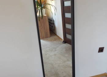 IKEA - Lustro w czarnej ramie 150x40 cm NISSEDAL