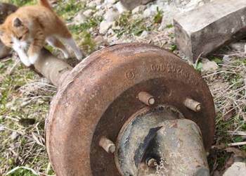 Oś od przyczepy Autosan