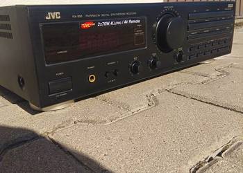 JVC RX-308bk Amplituner Wzmacniacz 2x70W dobra konstrukcja - po przeglądzie
