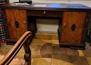 Biurko gabinetowe secesja