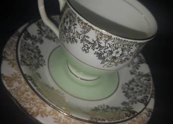 Filiżanka z talerzykiem, DIAMOND, ENGLAND Filiżanka z talerzykiem, DIAMOND, ENGLAND