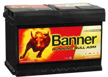 Akumulator Banner Running Bull AGM 70Ah 720A