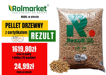 PELLET Drzewny z CERTYFIKATEM pelet drewniany REZULT A1 EN Płock