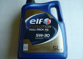 Olej ELF EVOLUTION FULL TECH FE 5W30 5L (Norma Renault RN0720) Poznań