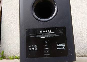 JBL Bar 3.1 Subwoofer aktywny 25 cm 300W 12kg