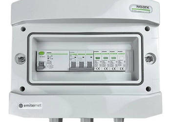 Rozdzielnica AC EMITER EM-909N_AC - Noark T1+2, 40 A 3F, RCD 63