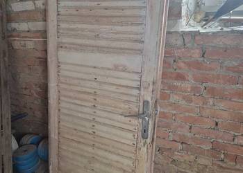 Drzwi drewniane lite drewno 80P