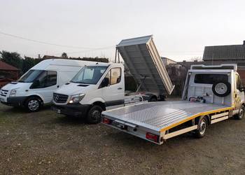 USŁUGA TRANSPORTU BUS WYWROTKA LAWETA POMOC DROGOWA