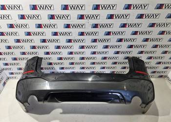 BMW X1 F48 ZDERZAK TYŁ TYLNI M-PAKIET 475 BLACK SAPPHIRE