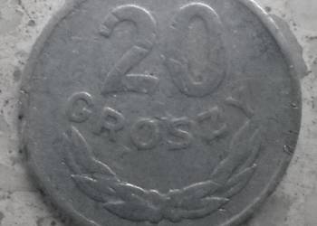 POLSKA-20 GROSZY-1966 r-AL-