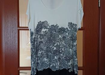 Bluzka damska letnia biała 48