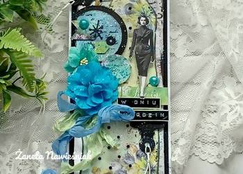 Kartka urodzinowa, urodziny, hand made