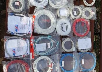 Kable Ethernet RJ45 100 modeli, różne rodzaje, nowe