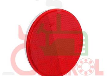 Odblask czerwony 78mm przykręcany