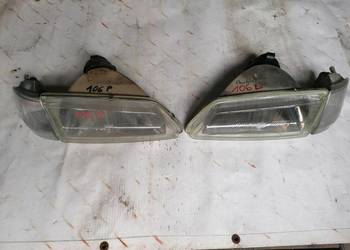 lampy przód lewa + prawa z kierunkowskazami Peugeot 106 r.92-96