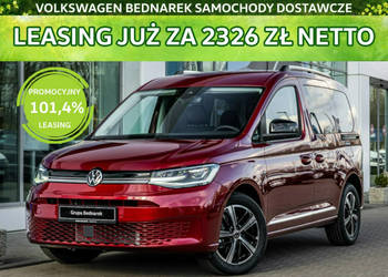 Volkswagen Caddy Style 2.0 TDI 122 KM DSG Dostępny od ręki! V (2020-)