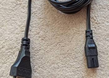 Kabel zasilający ósemka 2m