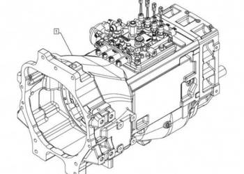 New Holland T6010 Regen przekladnia 90504835R