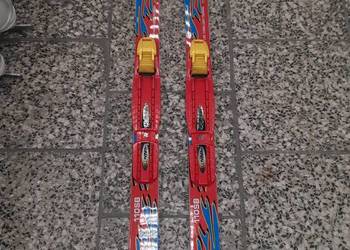 Narty biegowe SKILOM 110 cm + wiązania NNN + łuska