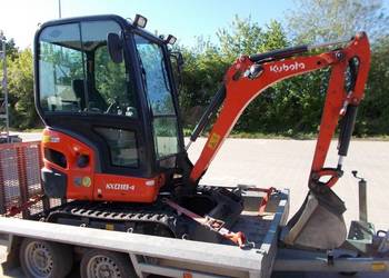 Kubota KX 018-4 z przyczepą,Hydraulika młota,2 łyżki koparkowe Kubota KX 018-4 z przyczepą,Hydraulika młota,2 łyżki koparkowe