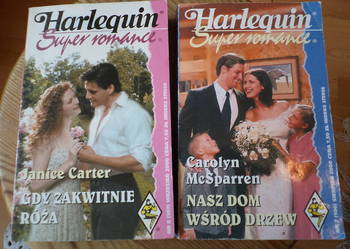 Super romance harlequin nr 106 i  107