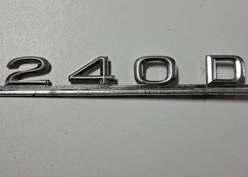 Emblemat 240D 1238170515 Mercedes W115 W123