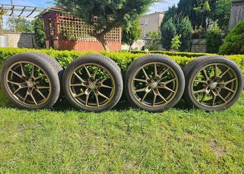Alufelgi Neuspeed 18x8j RSe10 GTI 7 7.5 R Continental ExtremeContact 245/40