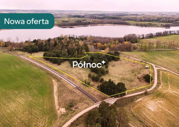 Działka rolna Rogale gm Stare Juchy jez. Mleczówka