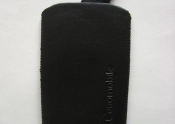 CZARNY POKROWIEC ETUI NA TELEFON