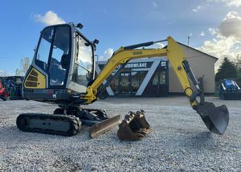 Minikoparka Wacker Neuson ET18 z 2016r. VDS 2 tony. Ładna Transport Leasing
