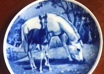 Talerz. Mother Day. Dzień matki. Royal Tettau. Konie. Łabędzie Talerz. Mother Day. Dzień matki. Royal Tettau. Konie. Łabędzie