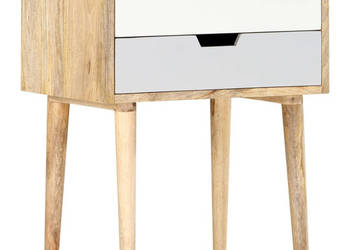 Szafka nocna 47 x 35 x 59 cm lite drewno mango WM-286481