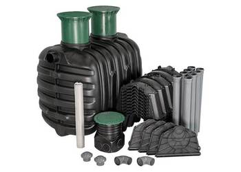 oczyszczalnia ścieków do 4 osób epurbio graf zestaw tunele Graf 300l