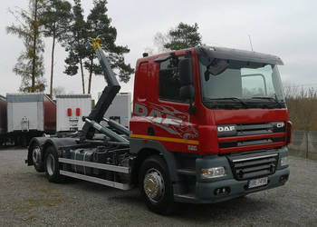 DAF CF 85.410 Hakowiec 6x2 Fornal Manual Salon Polska! Aktualne Dozory! Eu…