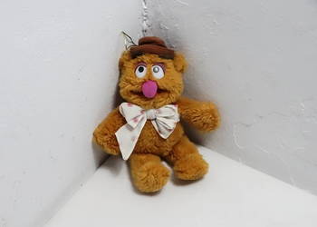 Maskotka Miś Fozzie Muppety Vintage Jim Henson Pluszak Retro 24 cm