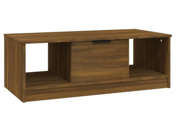 Stolik kawowy brązowy dąb 102x50x36 cm WM-817080