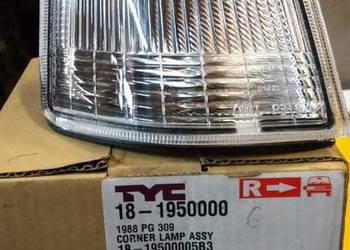 Lampa kierunkowskazu przód P (przezroczysty) PEUGEOT 309 10.