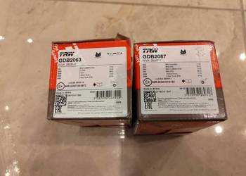 Klocki hamulcowe BMW Mini F54 2.0D F46 F48 F39 TRW GDB2063 GDB2087 komplet