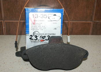 13-35 - TOMEX brakes - KLOCKI HAMULC. FIAT SCUDO 95-06 Zesta