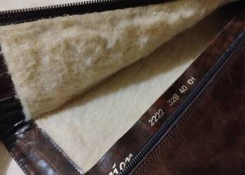 Kozaki ze skóry naturalnej Livien nr 40