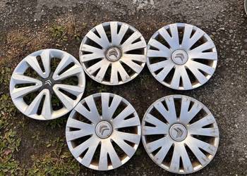 Kołpaki 15" Citroën C3 / C4 / Berlingo – Oryginał PSA 9813614377 / 96877304