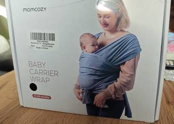 Chusta do noszenia niemowląt Czarna