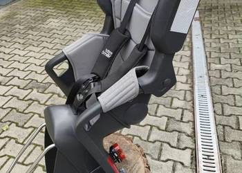 ODBLASKOWY Fotelik rowerowy dla dzieci Britax JOCKEY 3 COMFORT + LAMPKA.