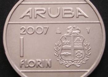 ARUBA 1 FLORIN 2007 - KRÓLOWA BEATRIX