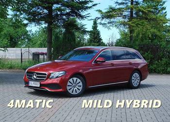 Mercedes-Benz E200. 4 MATIC. 2,0 benzyna-hybryda. W213